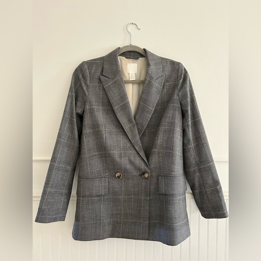 H&M grey blazer